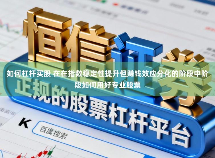 如何杠杆买股 在在指数稳定性提升但赚钱效应分化的阶段中阶段如何用好专业股票