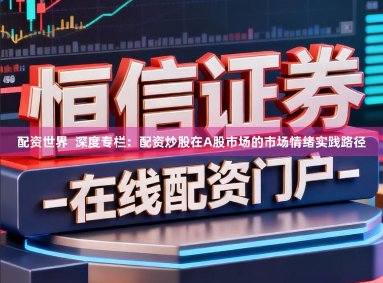 配资世界  深度专栏：配资炒股在A股市场的市场情绪实践路径
